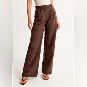 Abercrombie Sloane Tailored Wide Leg Pant